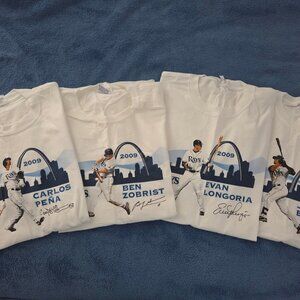 Tampa Bay Rays 2009 Series Tshirts Size XL
